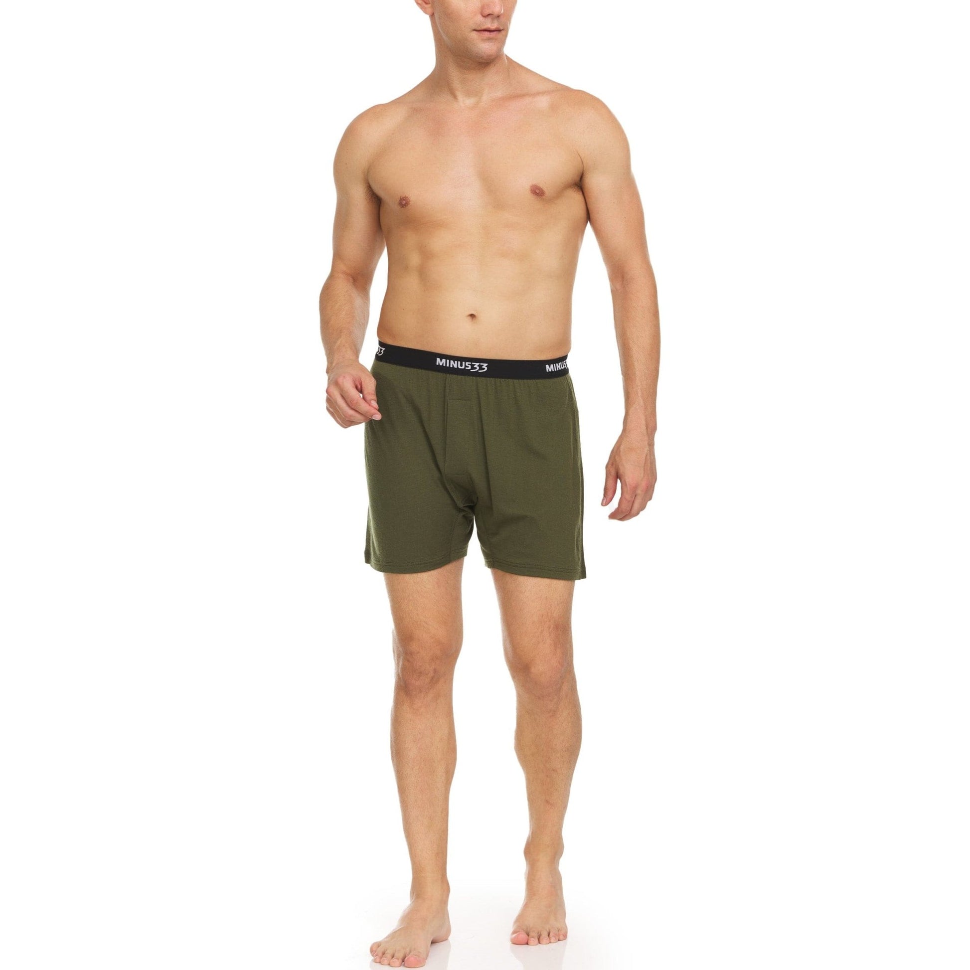 Minus33 Micro Weight - Men's Wool Boxer Shorts Woolverino - Angler's Pro Tackle & Outdoors