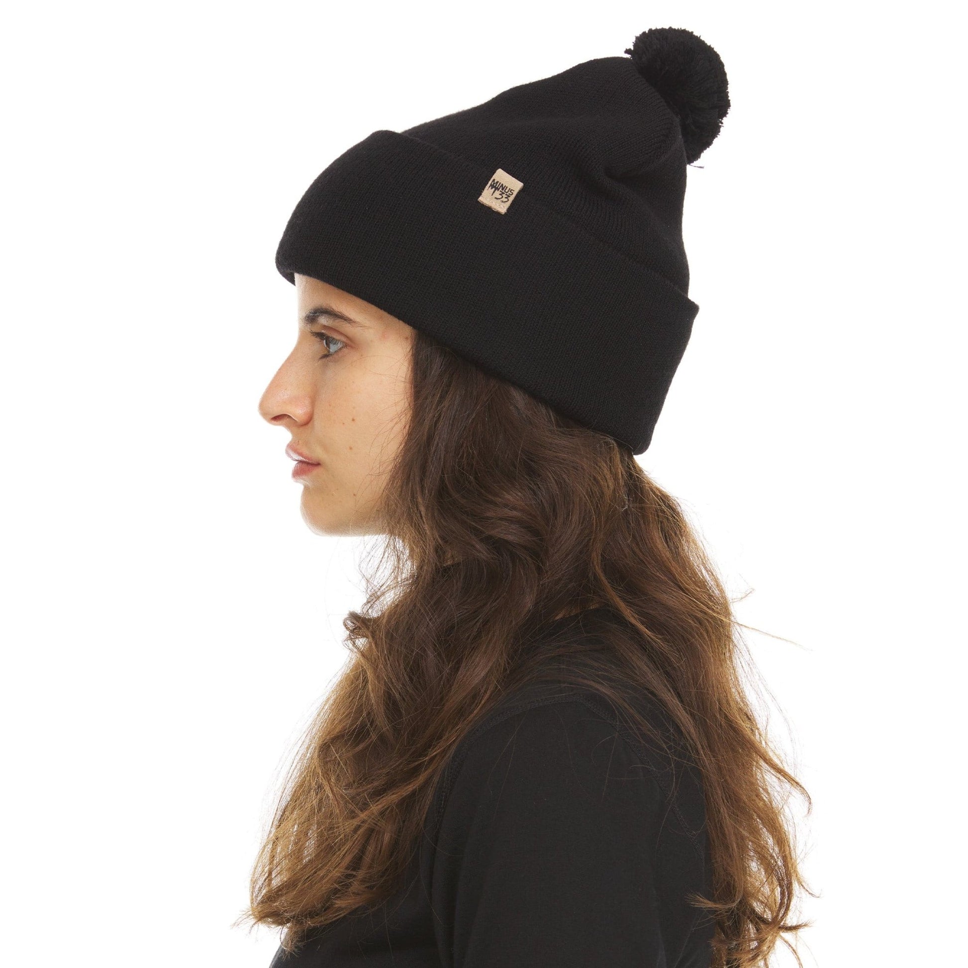 Minus33 Midweight - Everyday Knit Cuff Pom Beanie 100% Merino Wool - Angler's Pro Tackle & Outdoors