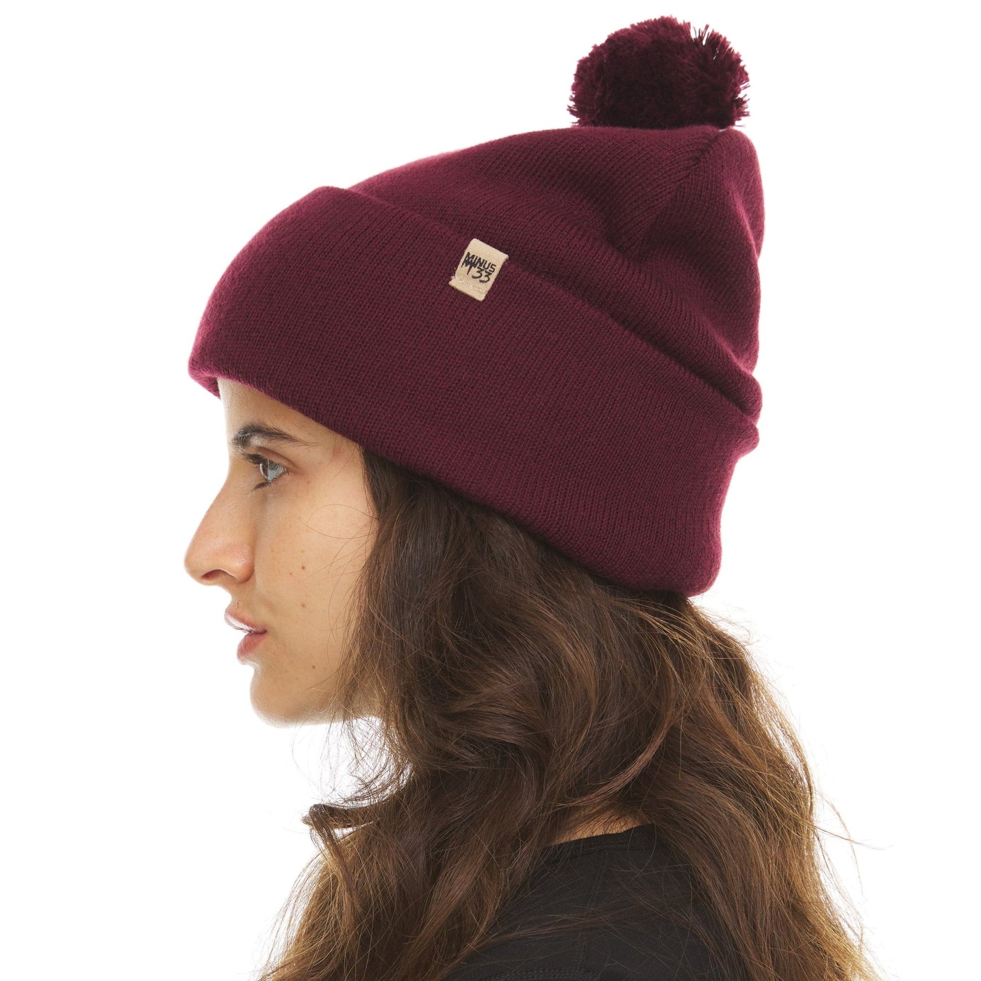 Minus33 Midweight - Everyday Knit Cuff Pom Beanie 100% Merino Wool - Angler's Pro Tackle & Outdoors