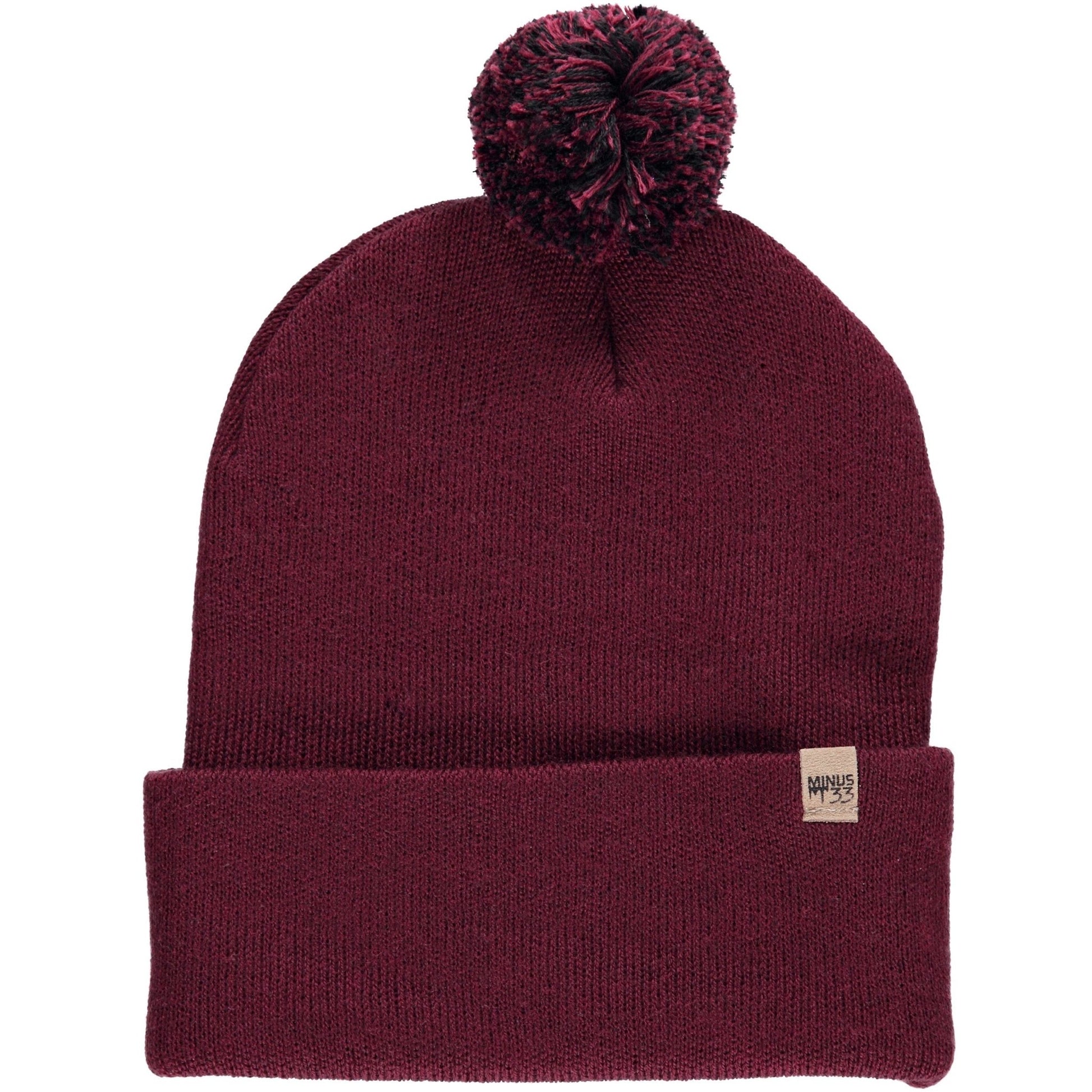 Minus33 Midweight - Everyday Knit Cuff Pom Beanie 100% Merino Wool - Angler's Pro Tackle & Outdoors