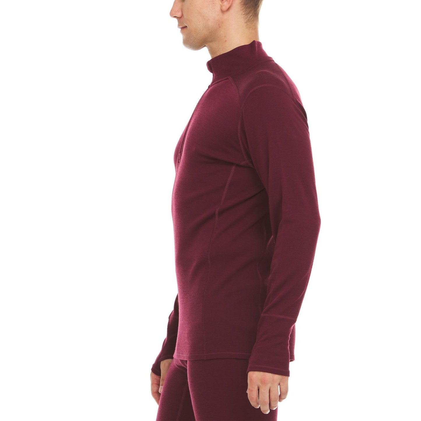 Minus33 Midweight - Isolation Men's 1/4 Zip 100% Merino Wool - Angler's Pro Tackle & Outdoors