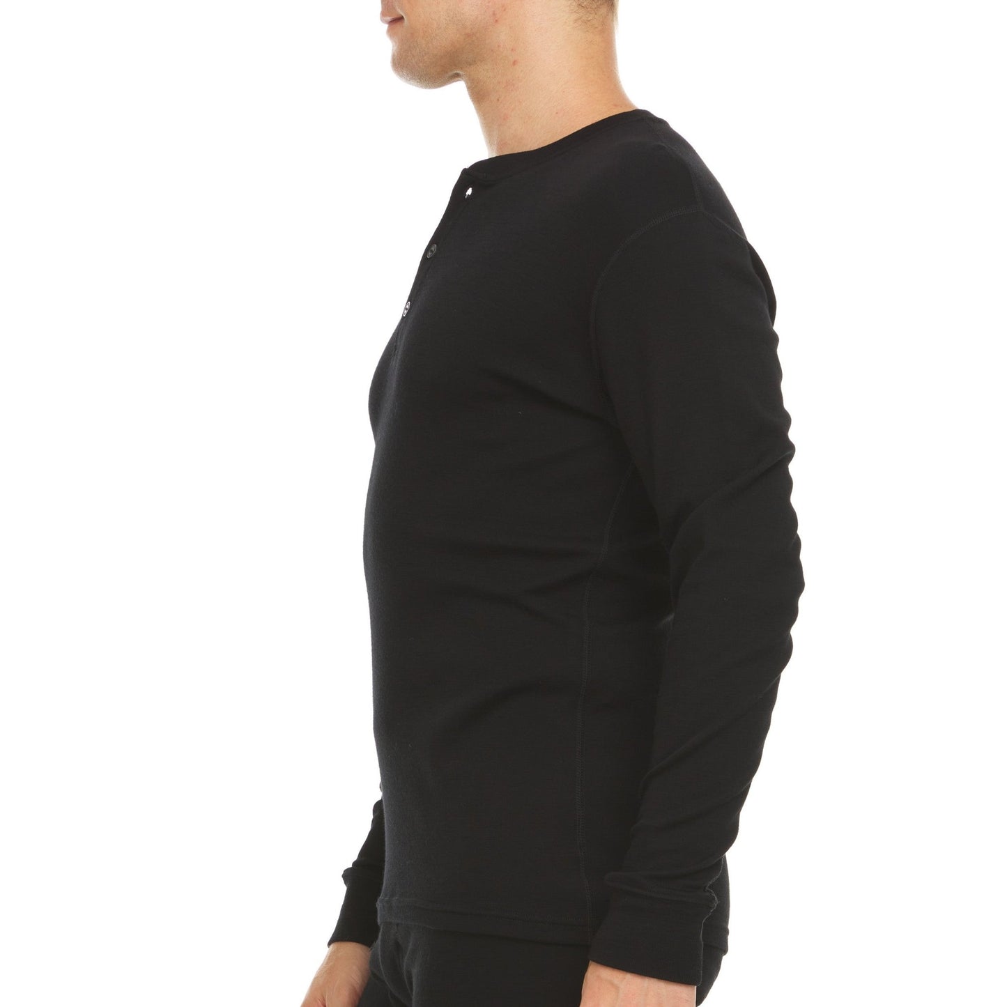 Minus33 Midweight - Men's Long Sleeve Henley 100% Merino Wool - Angler's Pro Tackle & Outdoors