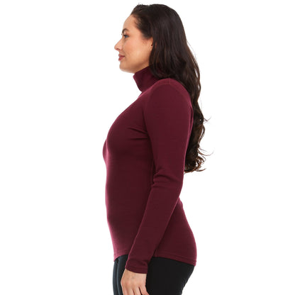 Minus33 Midweight - Women's Long Sleeve Turtleneck 100% Merino Wool - Angler's Pro Tackle & Outdoors