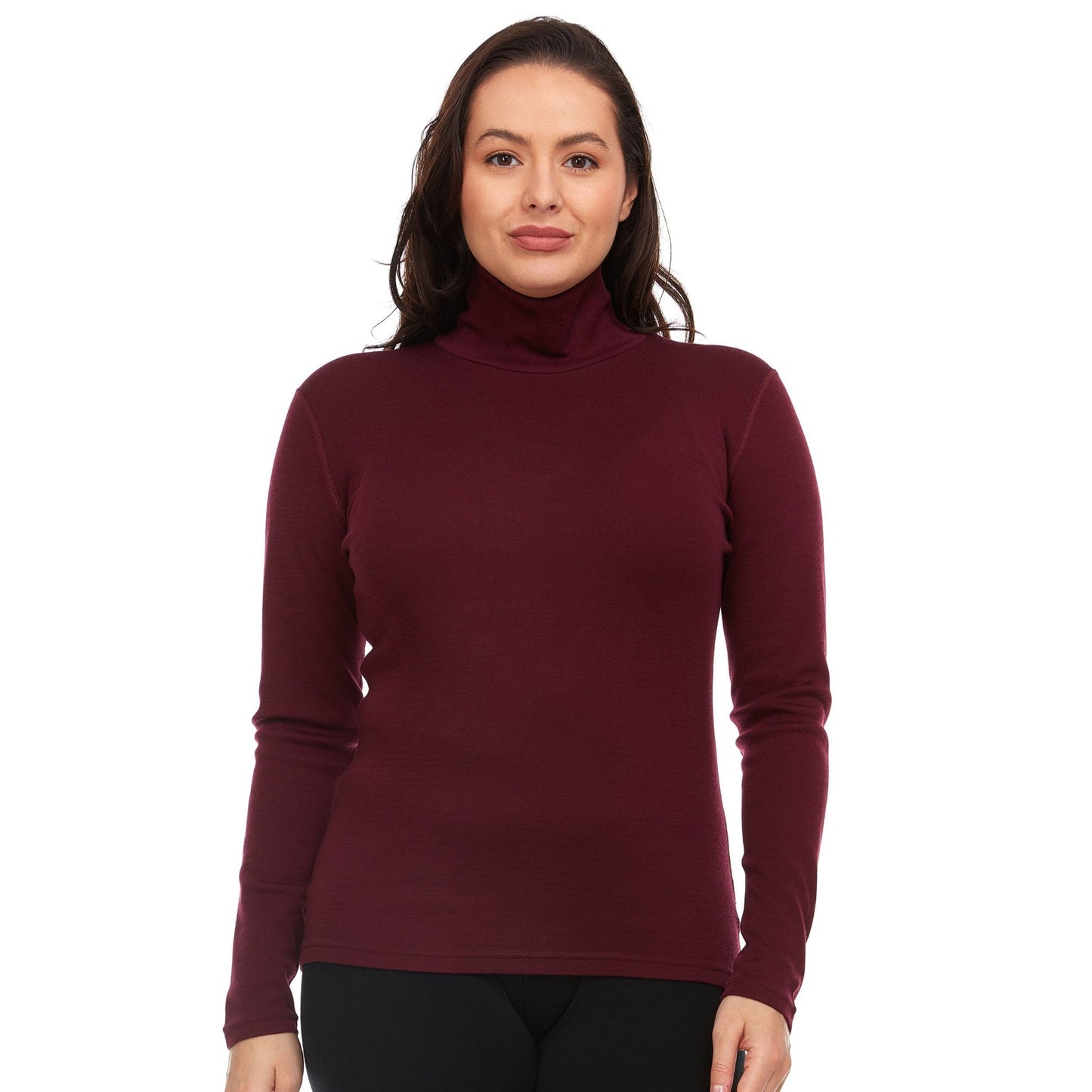 Minus33 Midweight - Women's Long Sleeve Turtleneck 100% Merino Wool - Angler's Pro Tackle & Outdoors