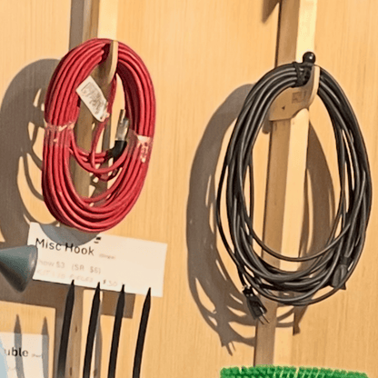 HangThis Up - Miscellaneous Organizer Hook, Storage shed, Yard Shed Organization System, Yard Tool Rack
