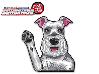 Missy the Schnauzer Waving Dog WiperTags - Angler's Pro Tackle & Outdoors