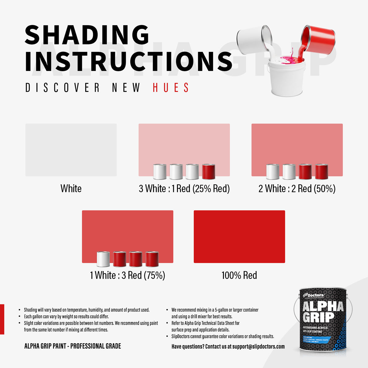 SlipDoctors Alpha Grip Non-Slip Stripe and Athletic Court Paint