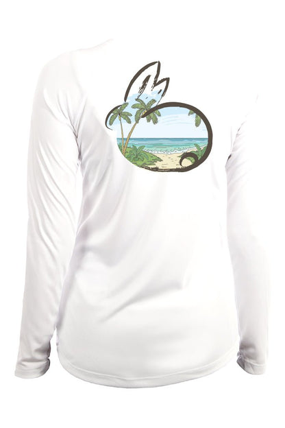 Mojo - Island Bunny Paradise Found Camisa de Playa - Angler's Pro Tackle & Outdoors