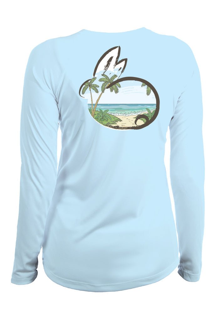 Mojo - Island Bunny Paradise Found Camisa de Playa - Angler's Pro Tackle & Outdoors