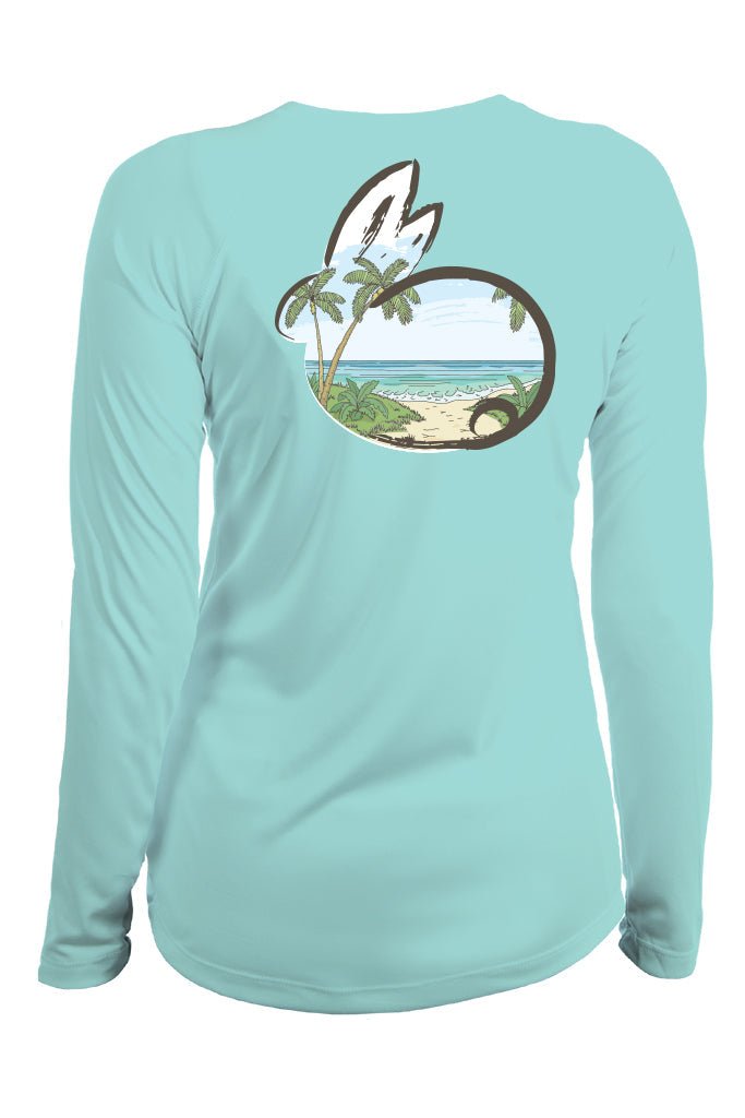 Mojo - Island Bunny Paradise Found Camisa de Playa - Angler's Pro Tackle & Outdoors