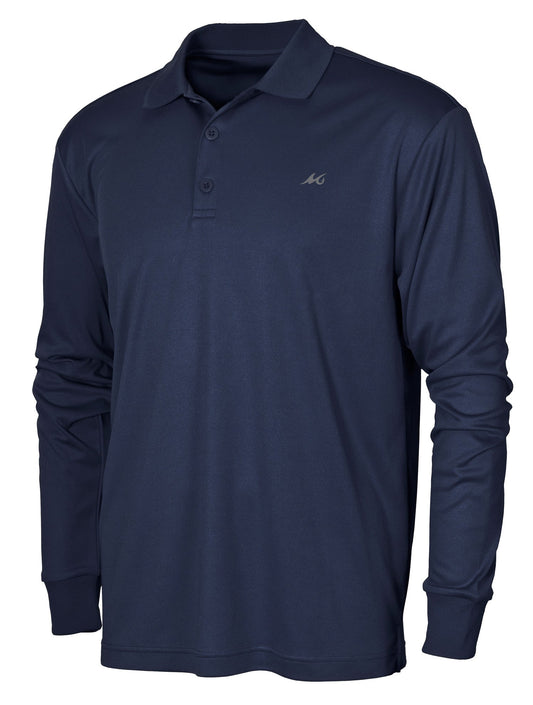 Mojo - Men's Long Sleeve Performance Polo - Angler's Pro Tackle & Outdoors