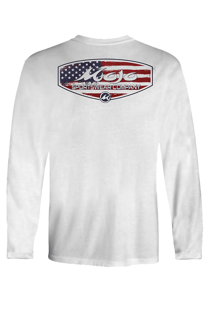 Mojo - Patriot Crest Long Sleeve T-Shirt - Angler's Pro Tackle & Outdoors