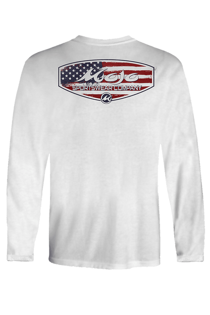 Mojo - Patriot Crest Long Sleeve T-Shirt - Angler's Pro Tackle & Outdoors