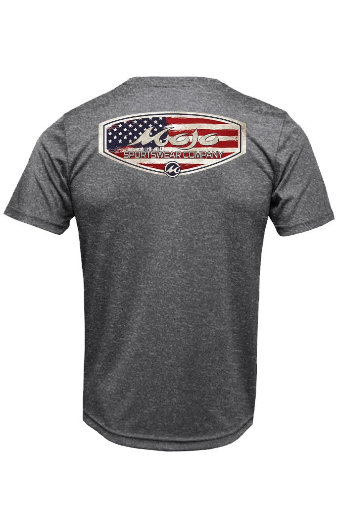 Mojo - Patriot Crest Wireman X Short Sleeve - Angler's Pro Tackle & Outdoors