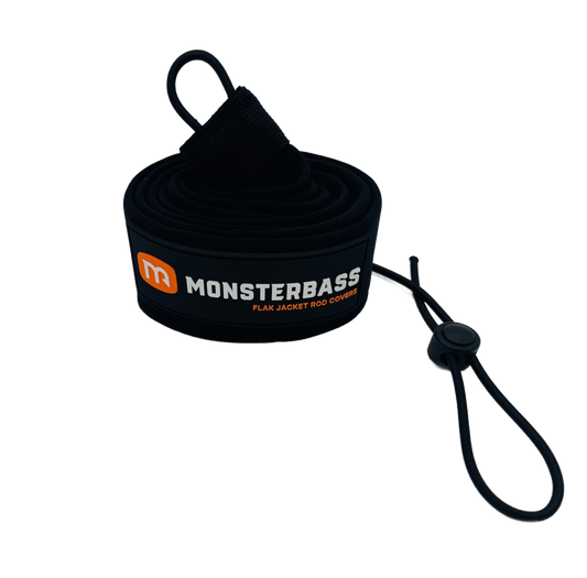 MONSTERBASS Flak Jacket Rod Covers: Spinning & Casting