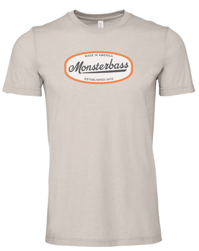 MONSTERBASS Retro Logo Tee (L-XL)