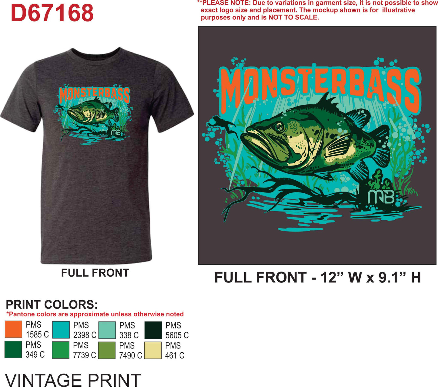 MONSTERBASS Swimming with the Fishes