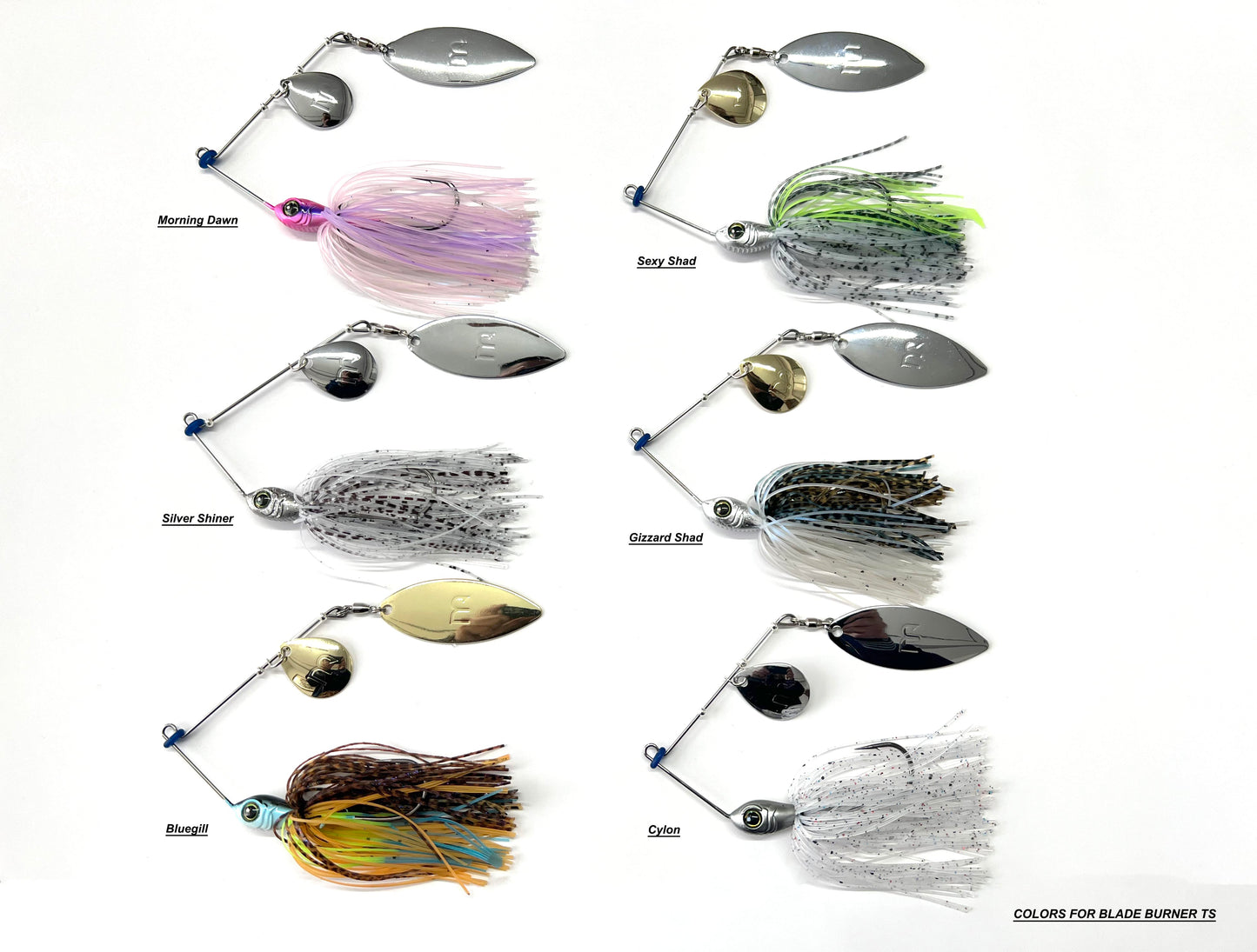 MONSTERBASS Blade Burner | Willow & Colorado Spinnerbait