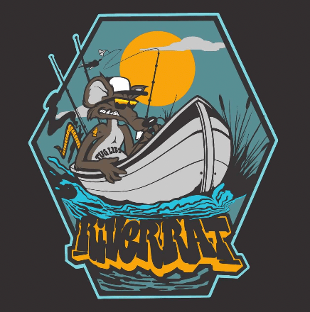 MONSTERBASS River Rat Sticker