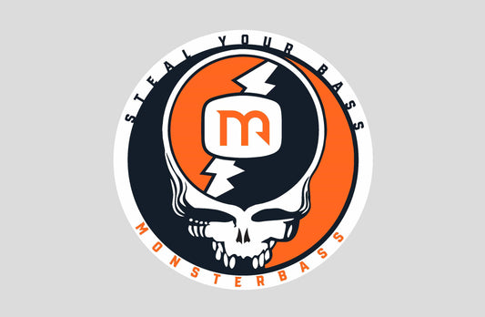 MONSTERBASS Steal Your Face Sticker