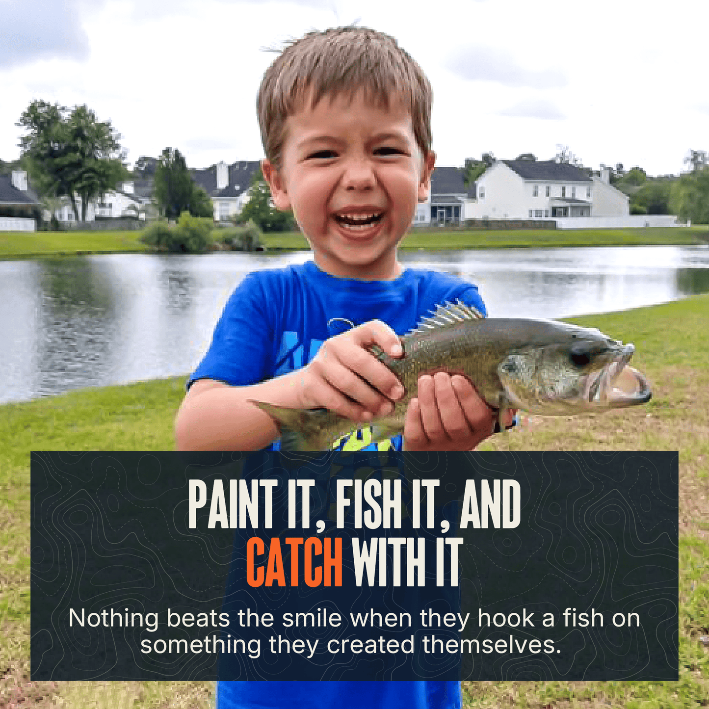 MONSTERBASS Kid's Create a Bait Fishing Kit