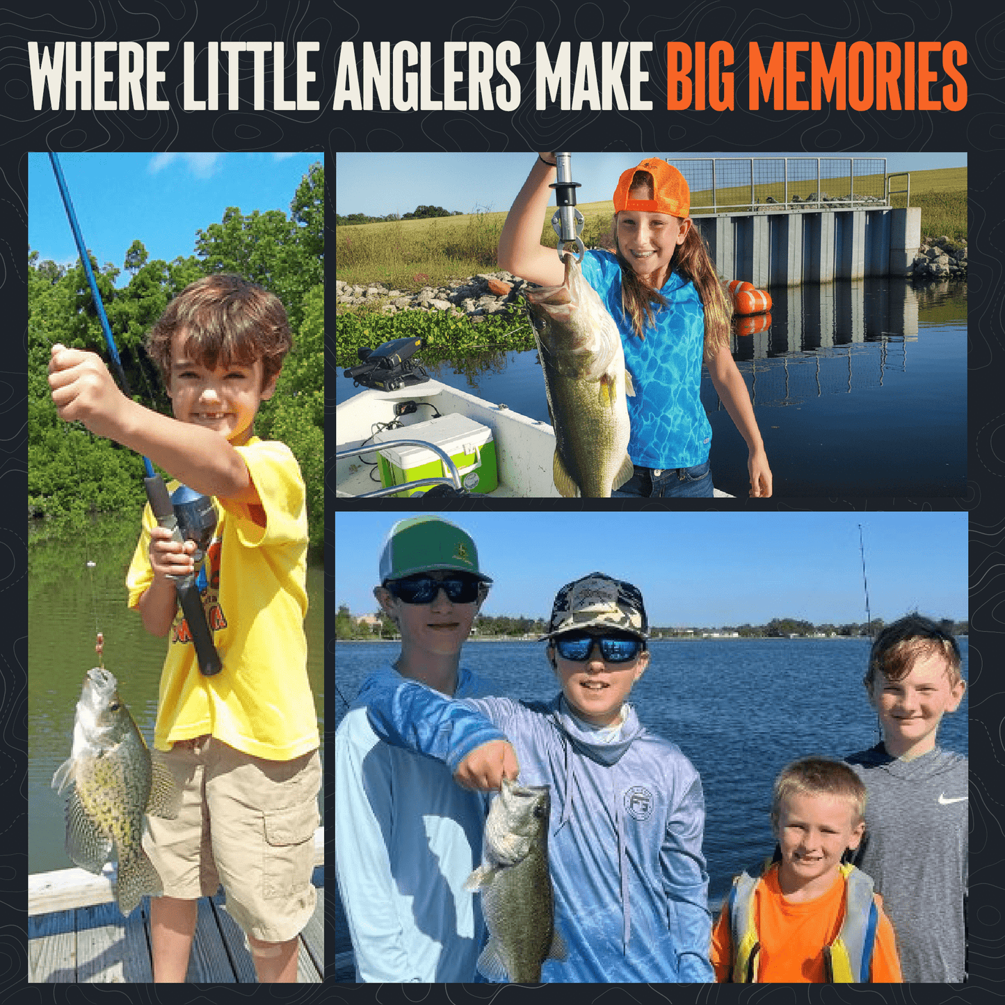 MONSTERBASS Kid's Create a Bait Fishing Kit