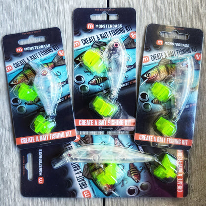MONSTERBASS Kid's Create a Bait Fishing Kit