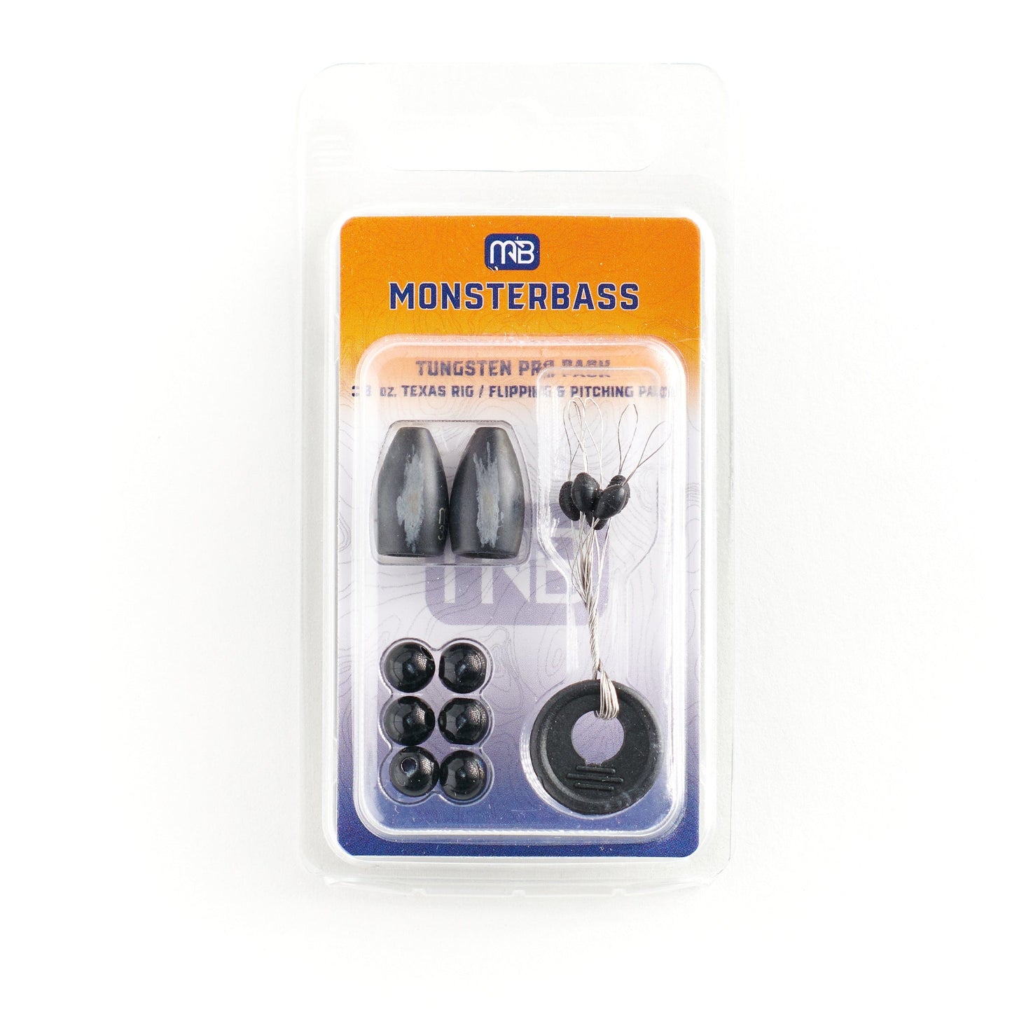 MONSTERBASS Tungsten Pro Pack - Texas Rig / Flipping