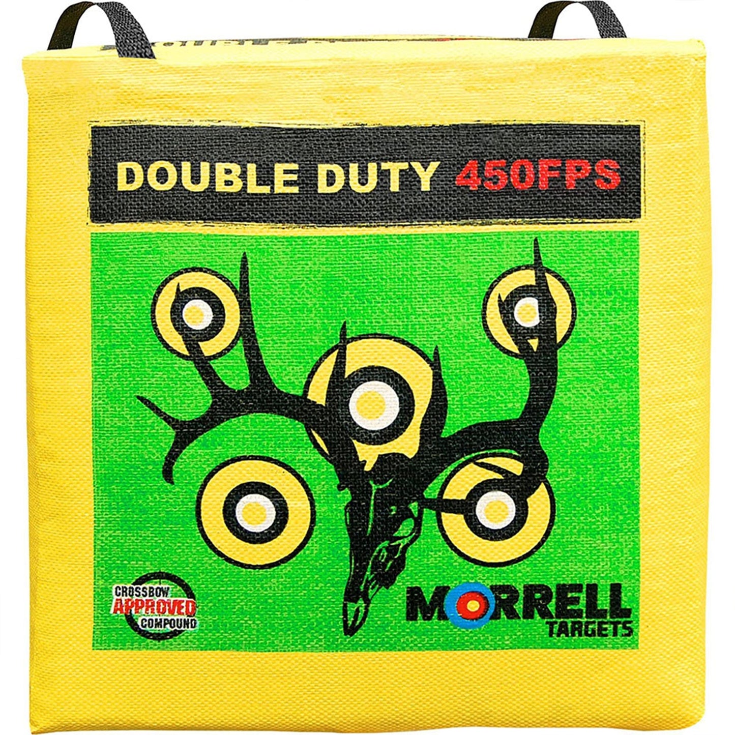 Morrell Double Duty 450 FPS 4 Sided Cube Field Point Archery Bag Target, 2 Pack - Angler's Pro Tackle & Outdoors