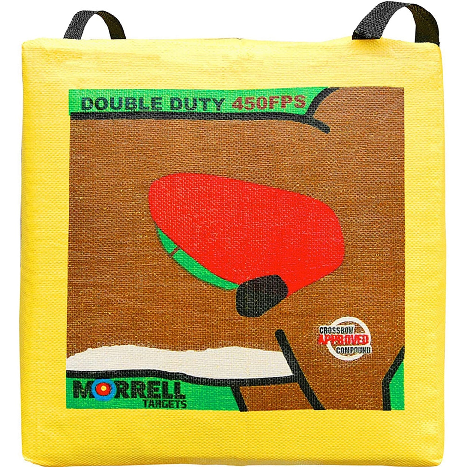 Morrell Double Duty 450 FPS 4 Sided Cube Field Point Archery Bag Target, 2 Pack - Angler's Pro Tackle & Outdoors