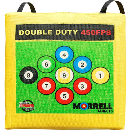 Morrell Double Duty 450 FPS 4 Sided Cube Field Point Archery Bag w/ Target Stand - Angler's Pro Tackle & Outdoors