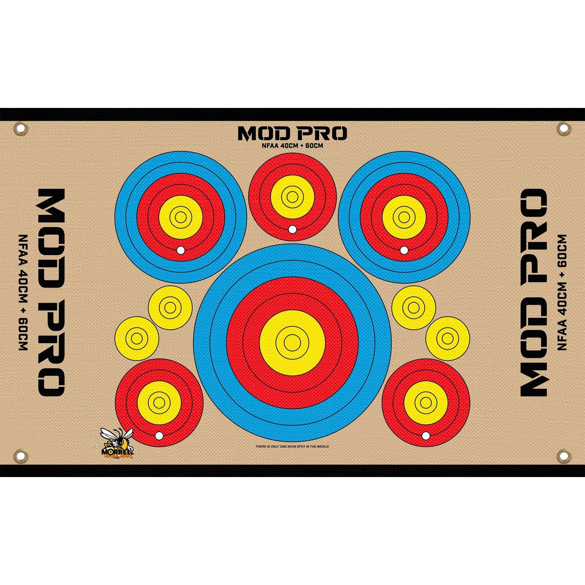 Morrell Jacket MOD Pro Series - NFAA Polypropylene Archery Target, 2 Pack, Tan - Angler's Pro Tackle & Outdoors