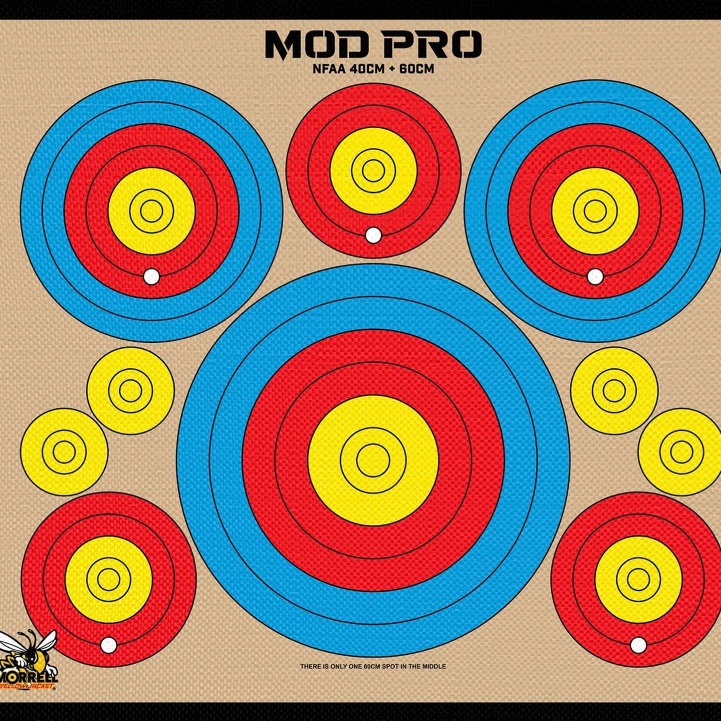 Morrell Jacket MOD Pro Series - NFAA Polypropylene Archery Target, 2 Pack, Tan - Angler's Pro Tackle & Outdoors