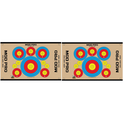 Morrell Jacket MOD Pro Series - NFAA Polypropylene Archery Target, 2 Pack, Tan - Angler's Pro Tackle & Outdoors