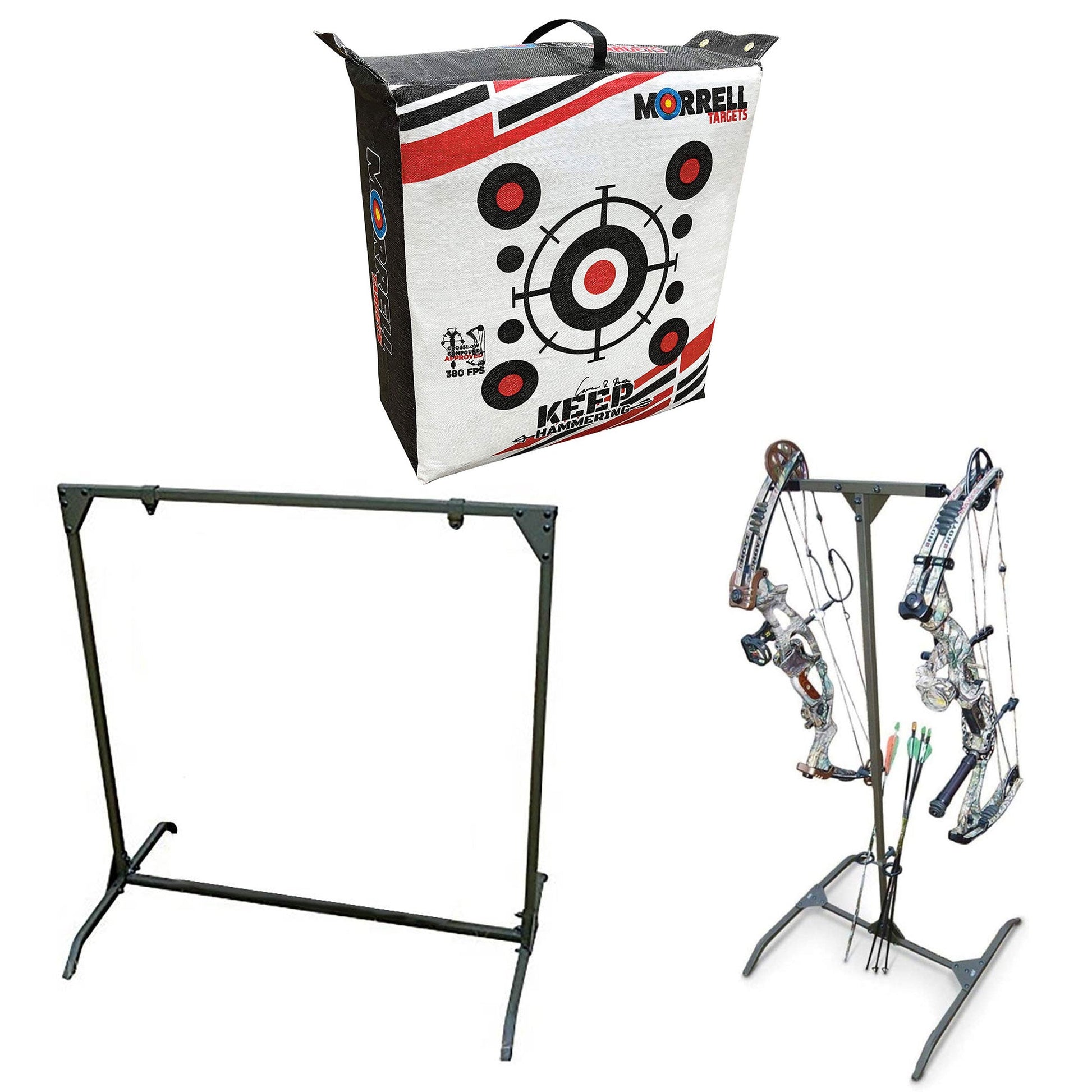 Morrell Outdoor Field Point Archery Bag Target w/ Bow Shooting Stand and Storage - Angler's Pro Tackle & Outdoors