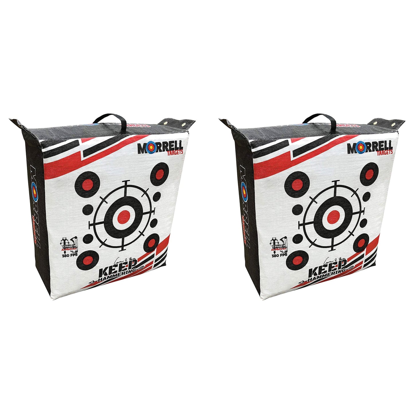 Morrell Outdoor Keep Hammering 54Lb Adult Field Point Archery Bag Target, 2 Pack - Angler's Pro Tackle & Outdoors