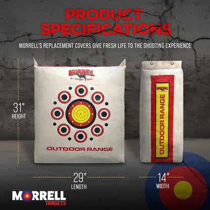 Morrell Outdoor Weatherproof Range Adult Field Point Archery Bag Target & Cover - Angler's Pro Tackle & Outdoors