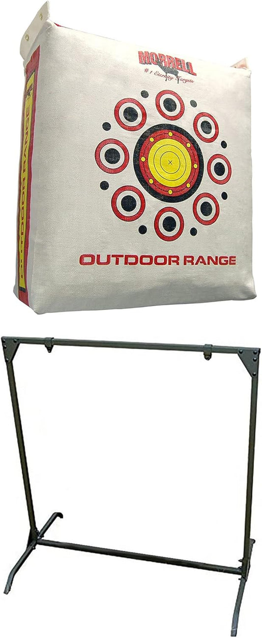 Morrell Outdoor Weatherproof Range Archery Bag Target w/ Practice Shooting Stand - Angler's Pro Tackle & Outdoors