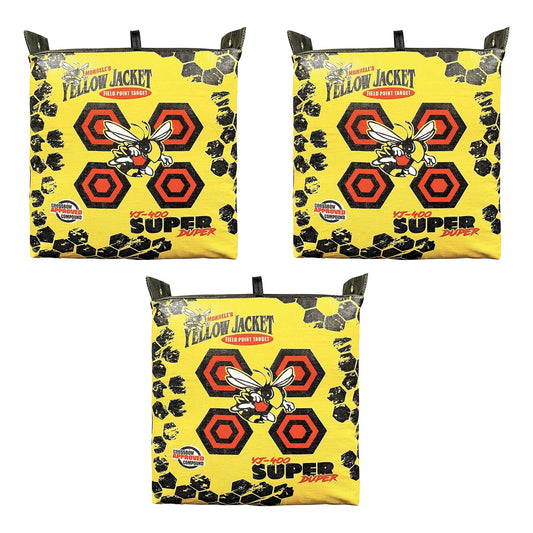 Morrell Super Duper Archery Bag Targets for High - Speed Bows, 3 Pack, Yellow - Angler's Pro Tackle & Outdoors