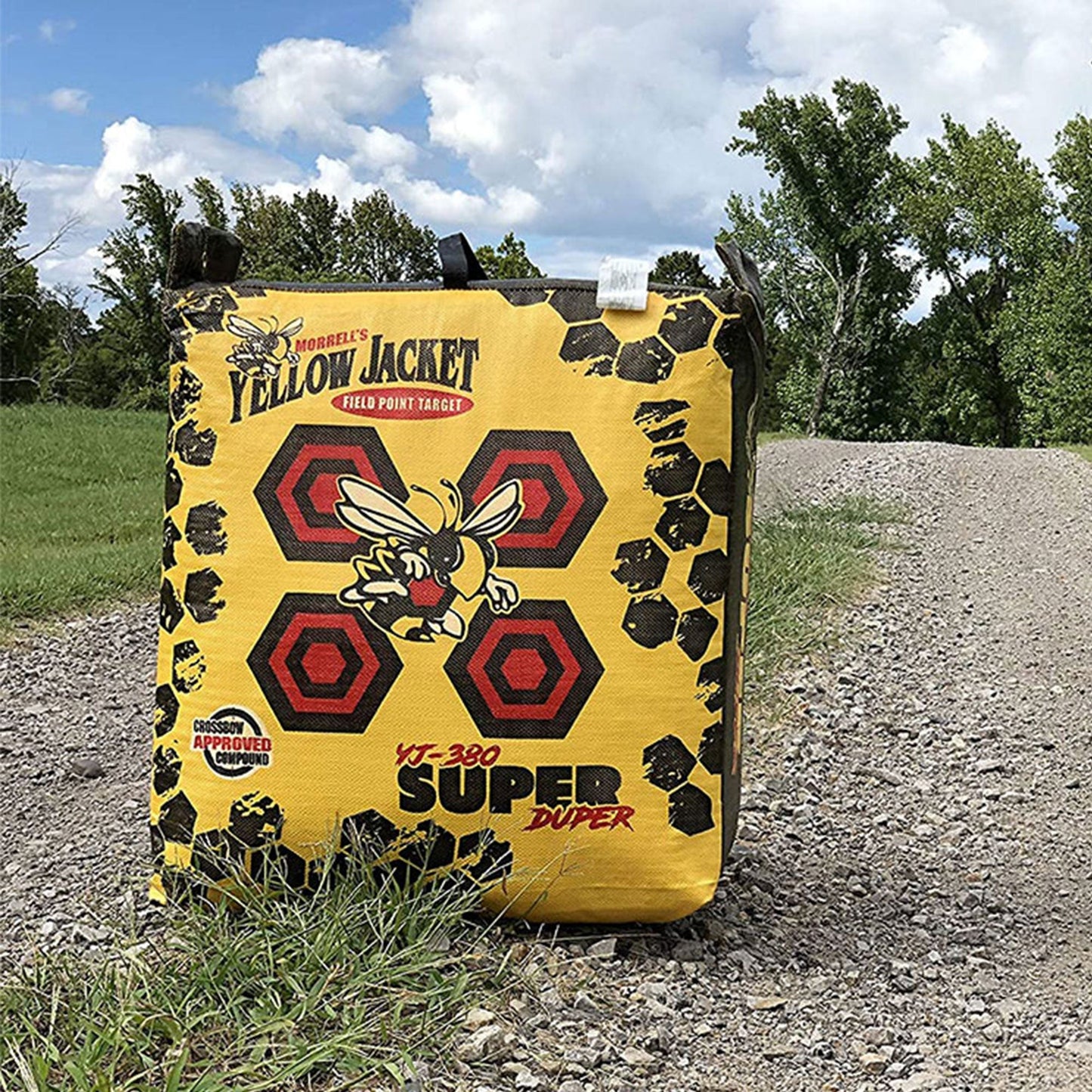 Morrell Super Duper Archery Bag Targets for High - Speed Bows, 4 Pack, Yellow - Angler's Pro Tackle & Outdoors