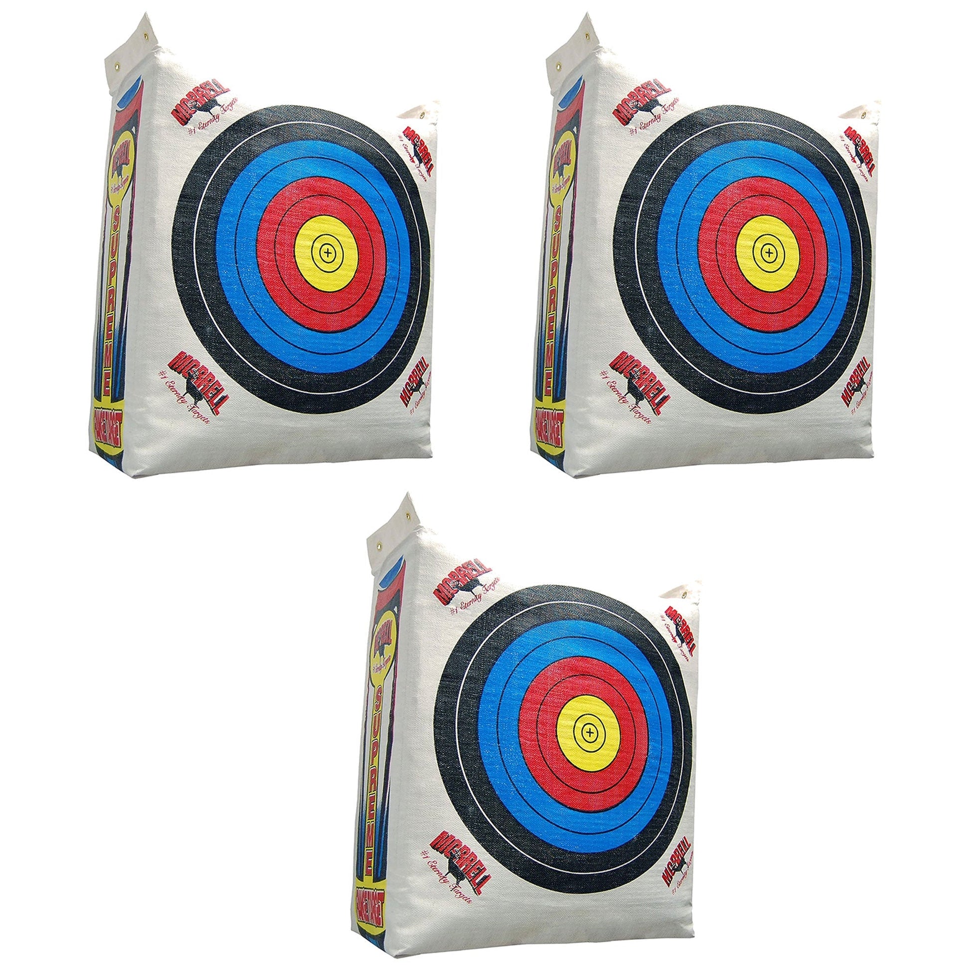 Morrell Supreme Range NASP Adult Field Point Archery Bag Target, 3 Pack, Multi - Angler's Pro Tackle & Outdoors