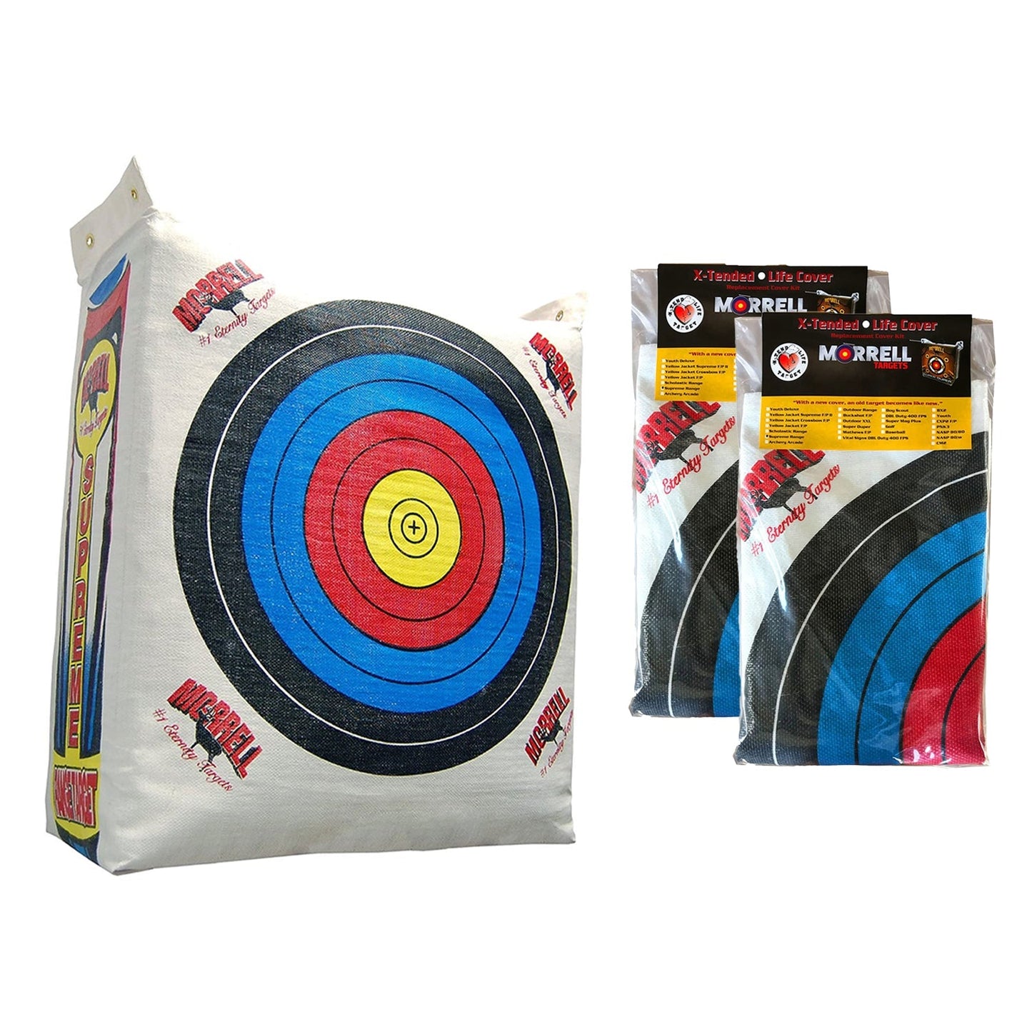 Morrell Supreme Range NASP Adult Field Point Archery Bag Target and (2) Covers - Angler's Pro Tackle & Outdoors