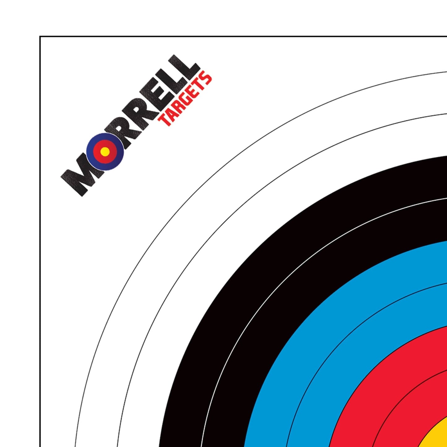 Morrell Targets 100 Pieces Thin Paper Archery Target with Card Stock, 2 Pack - Angler's Pro Tackle & Outdoors