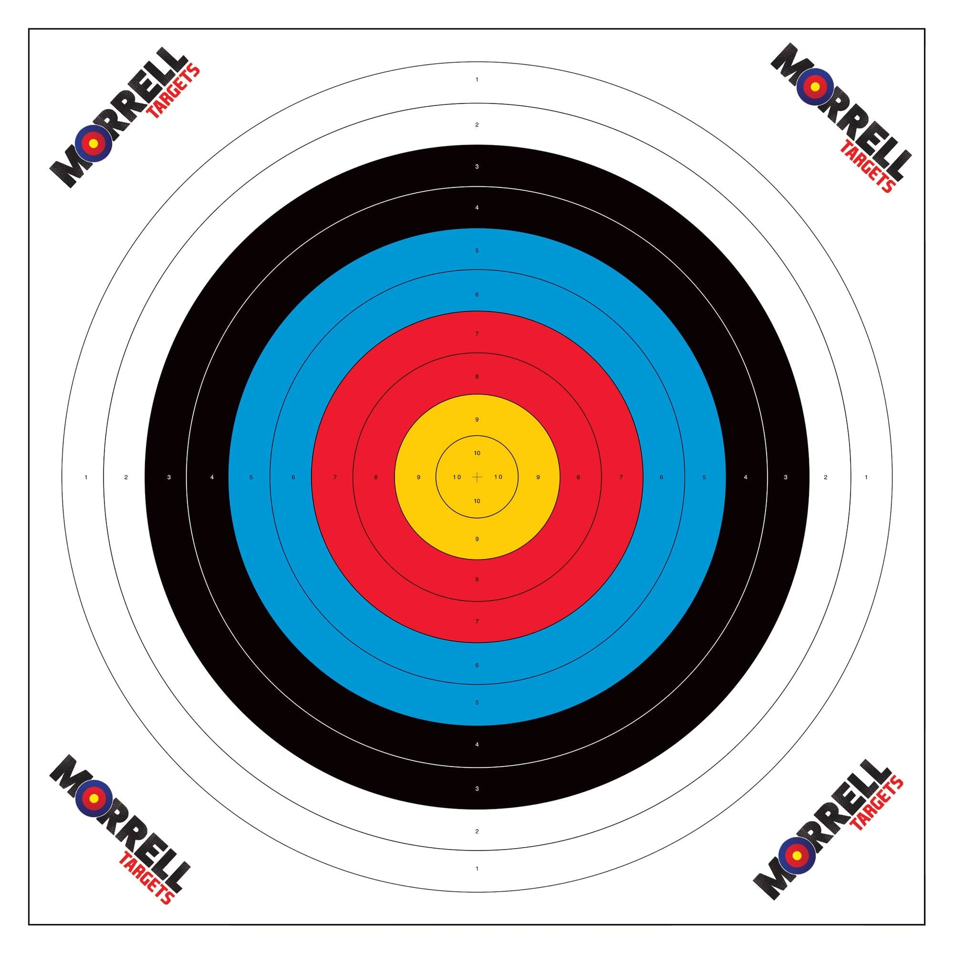 Morrell Targets 100 Pieces Thin Paper Archery Target with Card Stock, 2 Pack - Angler's Pro Tackle & Outdoors