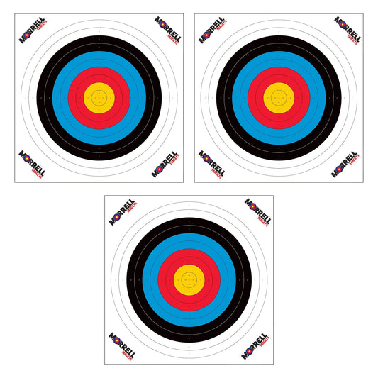 Morrell Targets 100 Pieces Thin Paper Archery Target with Card Stock, 3 Pack - Angler's Pro Tackle & Outdoors