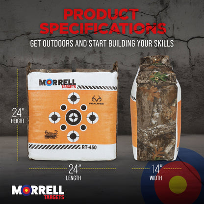 Morrell Targets 2 Sided Archery Bag Target, E Z Handle, Edge Camouflage, 2 Pack - Angler's Pro Tackle & Outdoors