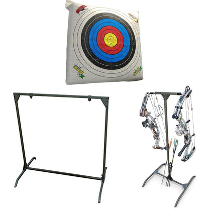 Morrell Weatherproof Field Point Archery Bag Target with Bow Stand and Storage - Angler's Pro Tackle & Outdoors