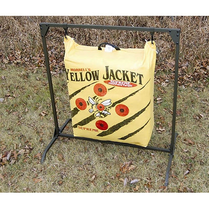 Morrell Yellow Jacket 19lb Bag Target w/ HME Products Target Stand & Bow Hanger - Angler's Pro Tackle & Outdoors