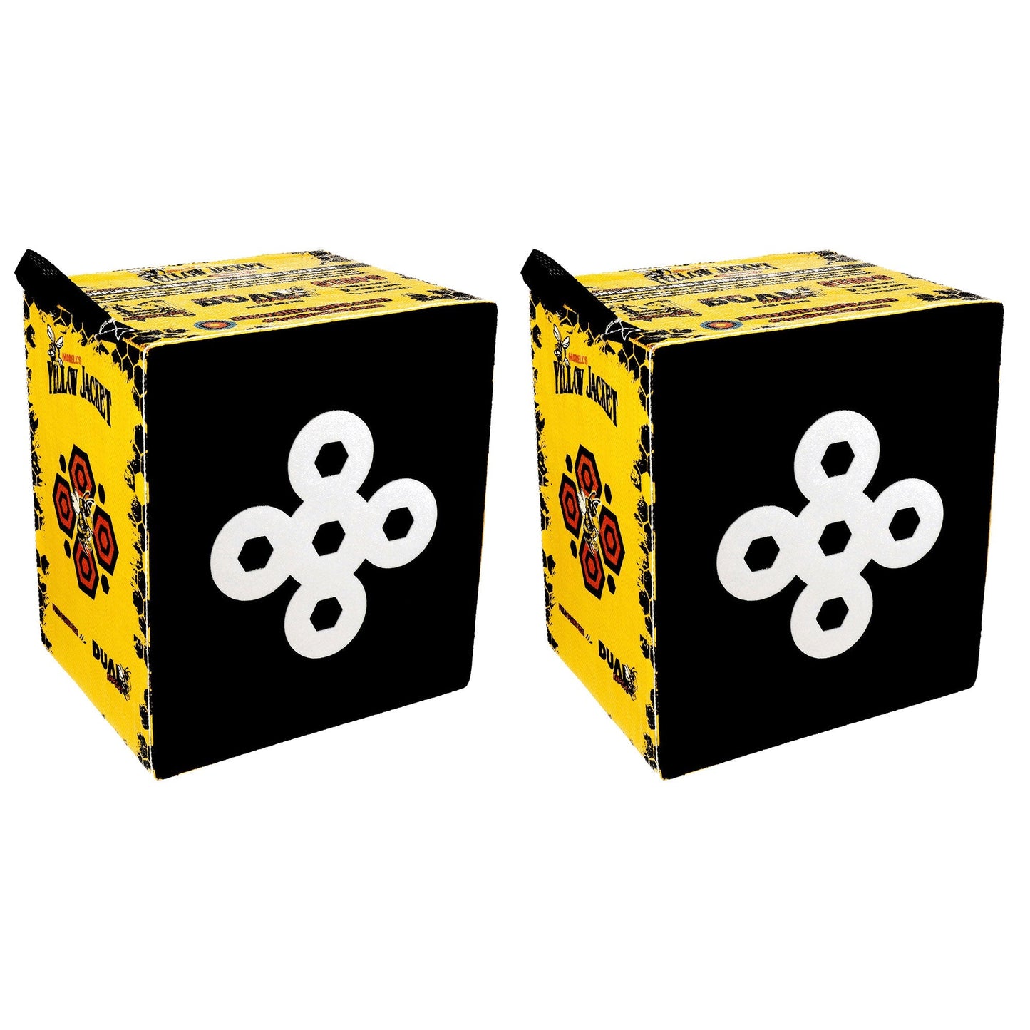 Morrell Yellow Jacket 380 FPS Crossbow Cube Targets with Carry Handle, 2 Pack - Angler's Pro Tackle & Outdoors