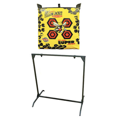 Morrell Yellow Jacket Field Archery Bag Target w/ Bow Practice Shooting Stand - Angler's Pro Tackle & Outdoors